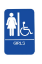 HS 9070 08 - ADA Sign with Braille Translation